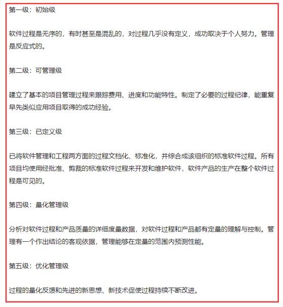 cmmi的五個級別到底是什么？做cmmi認(rèn)證怎么選級別？有標(biāo)準(zhǔn)嗎？