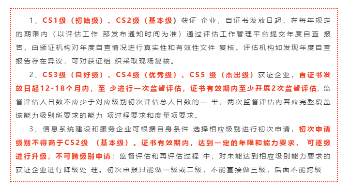 2020年能力評(píng)估體系申報(bào)獲證后多久要進(jìn)行監(jiān)督評(píng)估？卓航問答